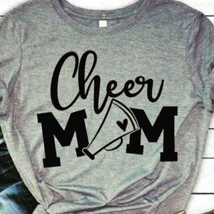 Cheer mom T-shirt